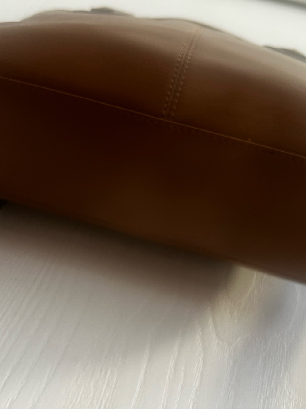 Cognac Coach Taylor Leather Bette Mini Tote Crossbody - Picture 12 of 14